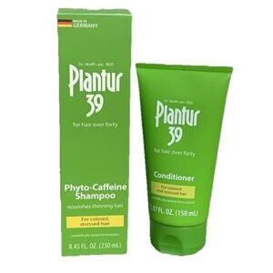 PLANTUR 39 Shampoo & Conditioner w/Phyto-Caffeine for Fine Brittle Hair